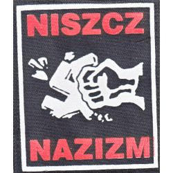 naszywka - niszcz nazizm