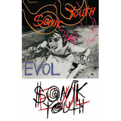 SONIC YOUTH "Evol" CASS