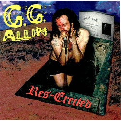 GG ALLIN "Res-Erected" CD