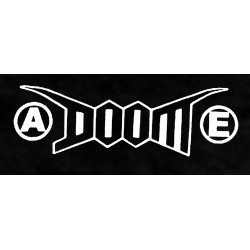 naszywka - Doom logo