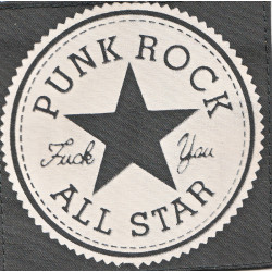 naszywka - Punk Rock All Star