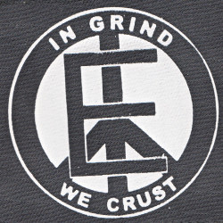 naszywka - In Grind We Crust
